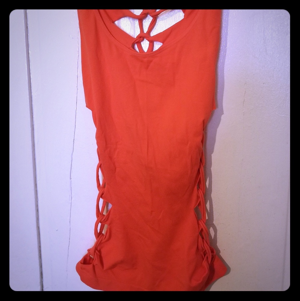 Deep Orange tank